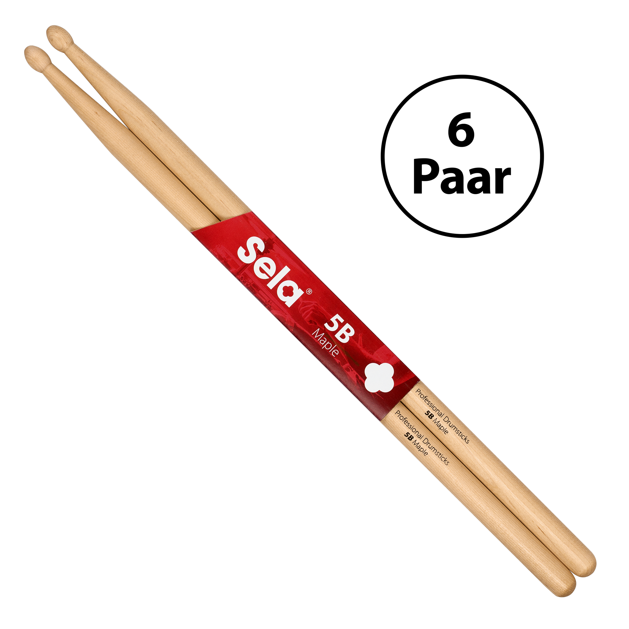Professional Drumsticks 5B Maple (6 Paar)
